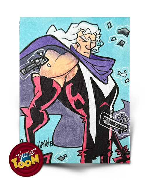 Sketchcard Commission — Harold George